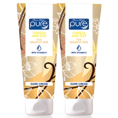 Pure Vanilla and Oat Hand Cream x 2