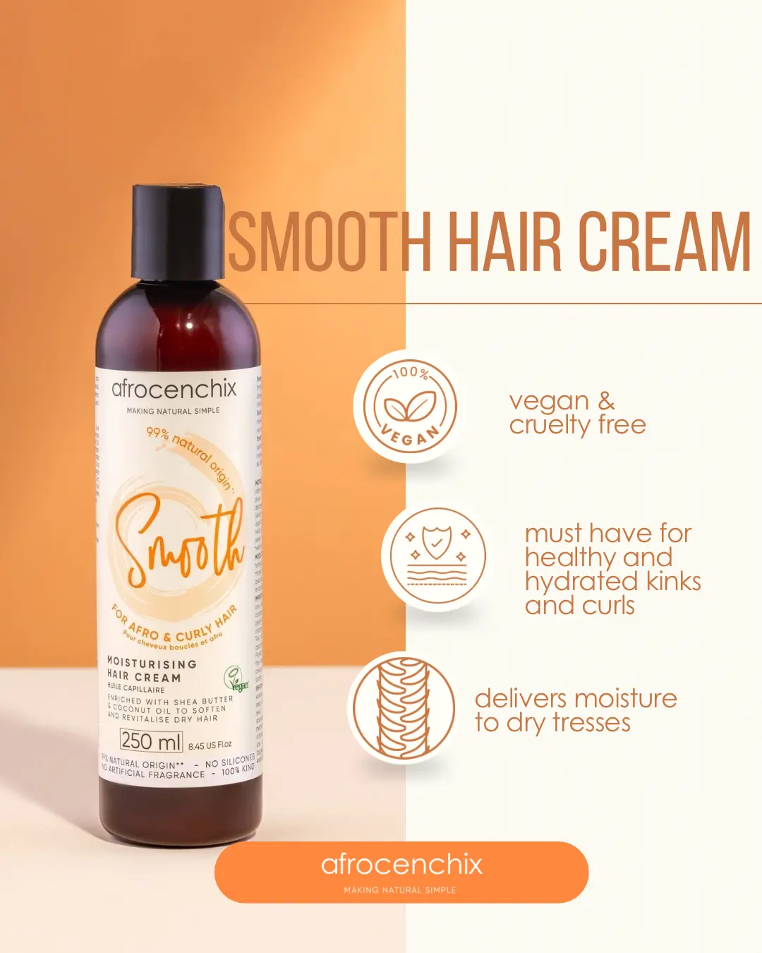 Afrocenchix Moisture Locking Hair Oil - Image 4